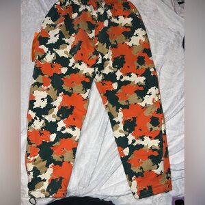 Jagermeister Camouflage Sweatpants - Orange, Green, White